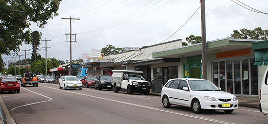 Shortland Local Centre - proposed timed parking changes