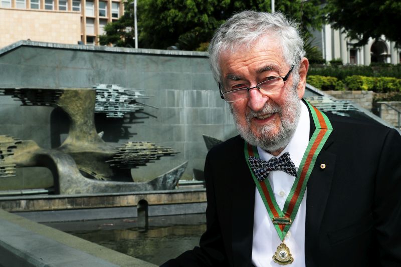 Brian Suters' career took off with the architectural work on the Civic Fountain