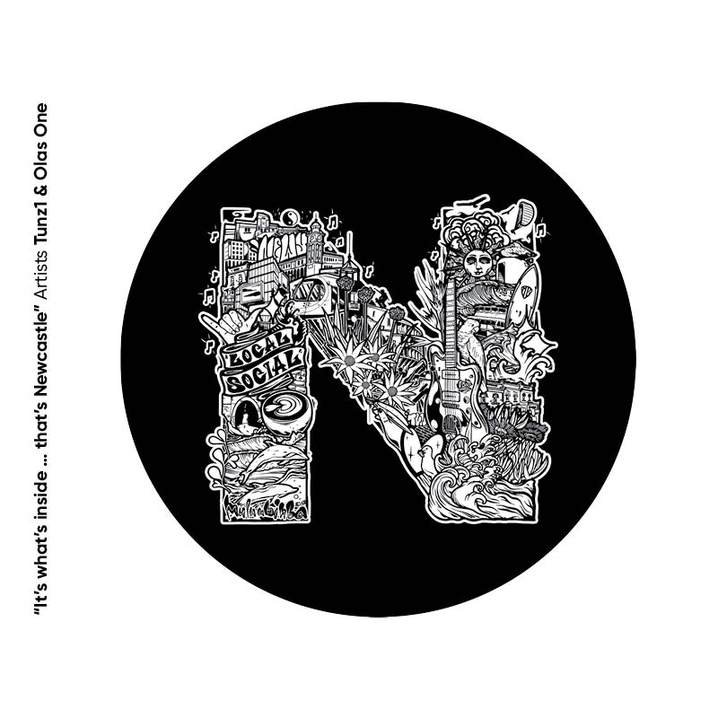 N is for Newy Artwork
