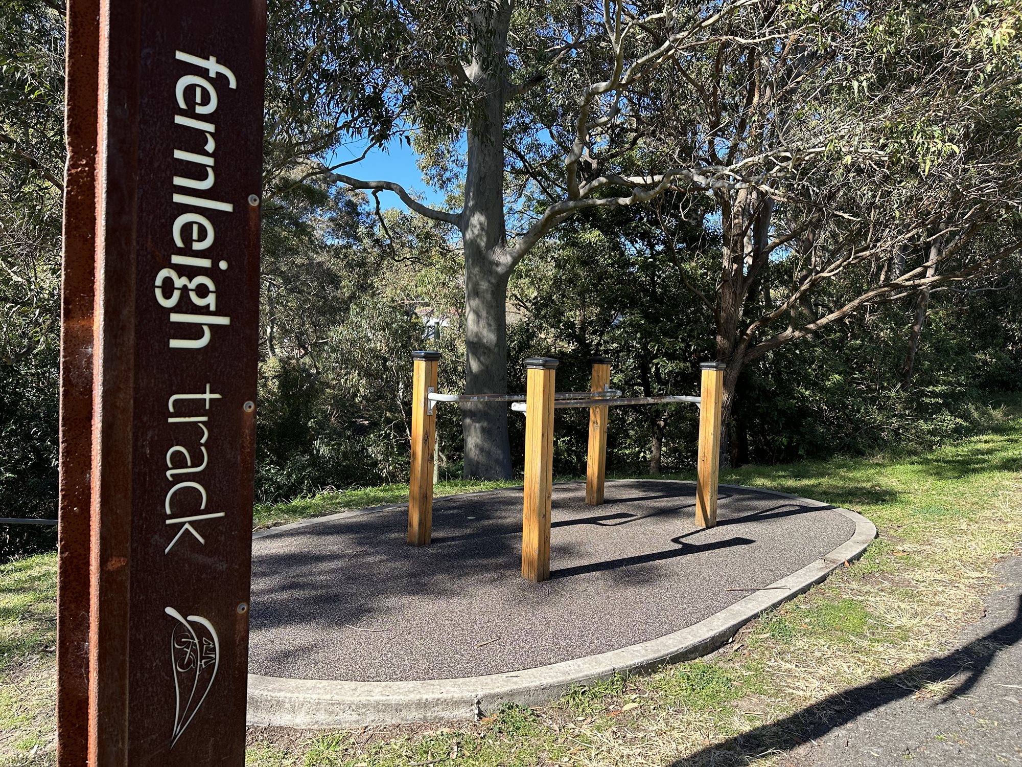 Fernleigh Track fitness stations